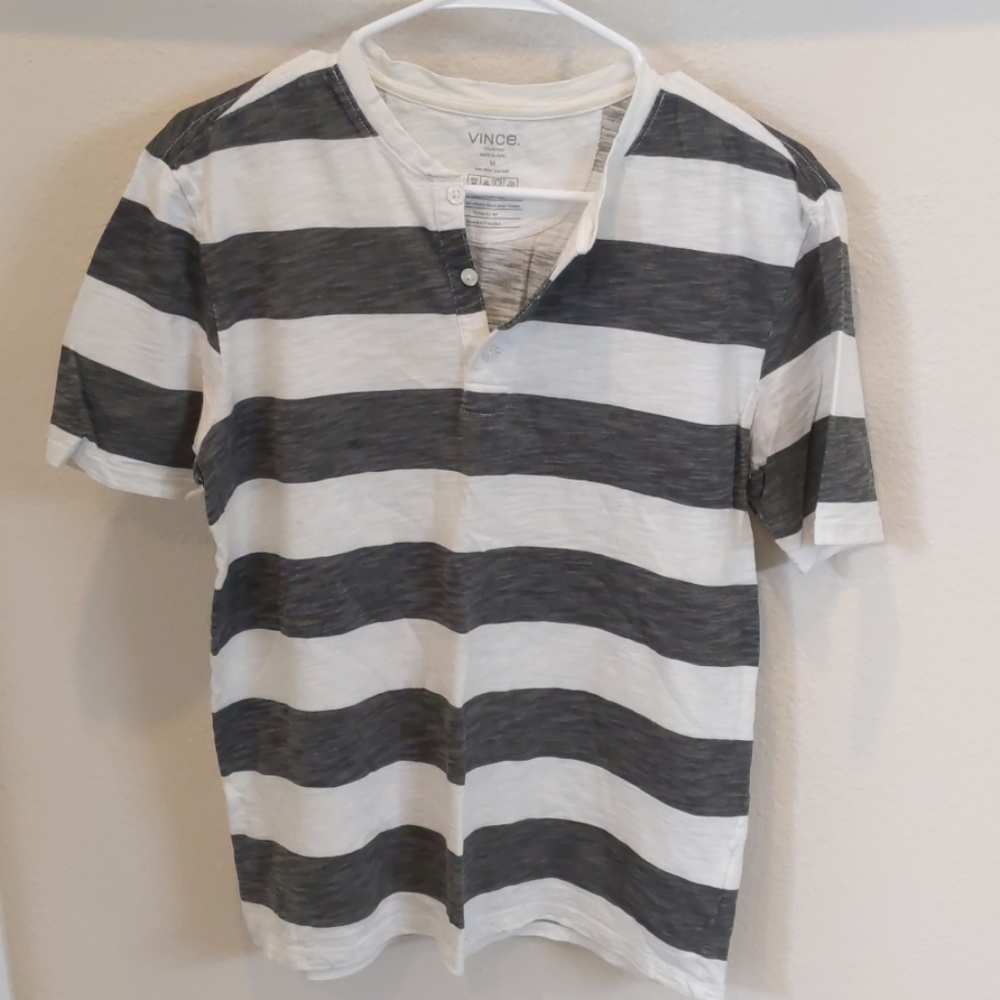 Vince short sleeve henley